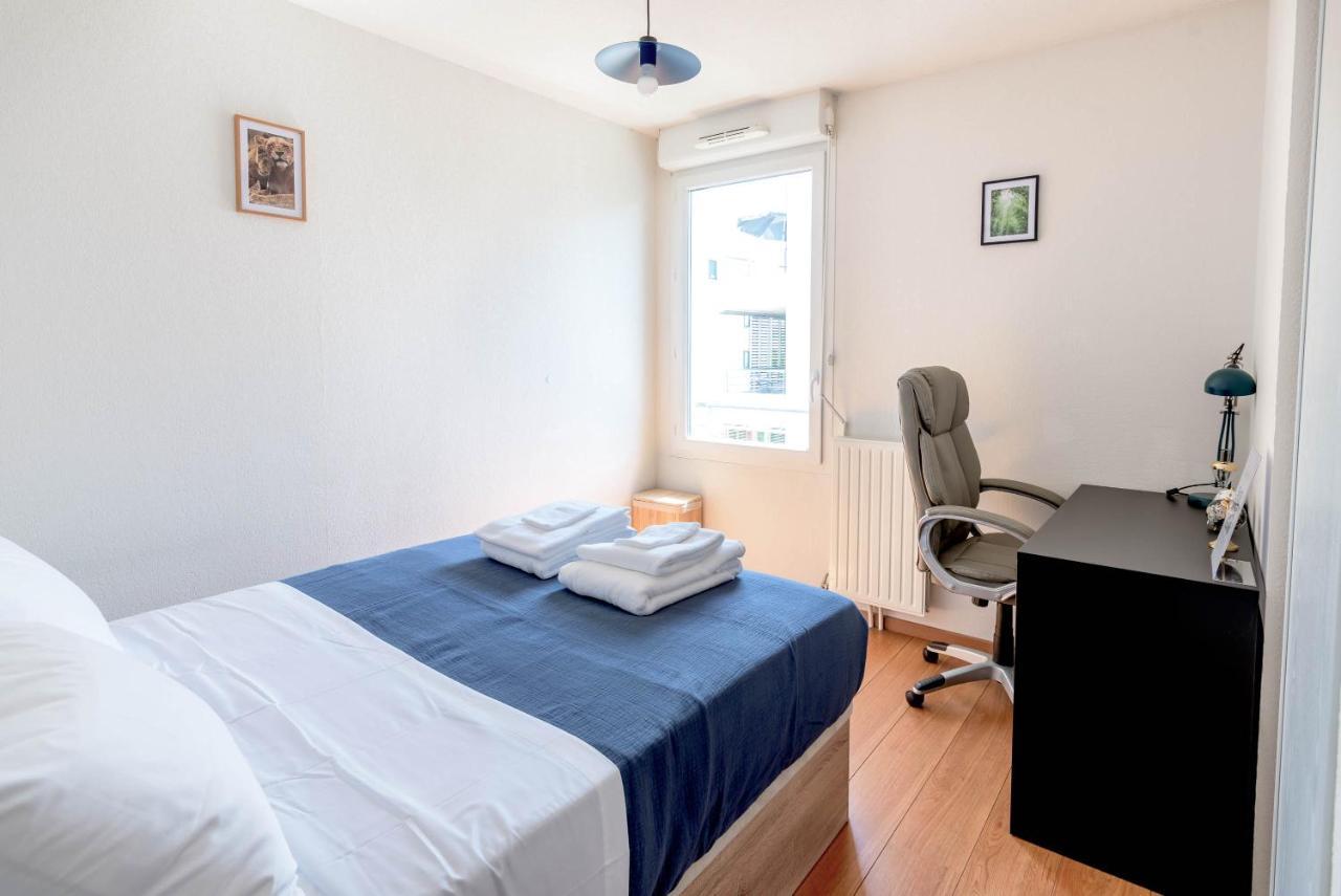 Ferienwohnung La Loge Du Minotaure, Parking Et Bureaux Toulouse Exterior foto