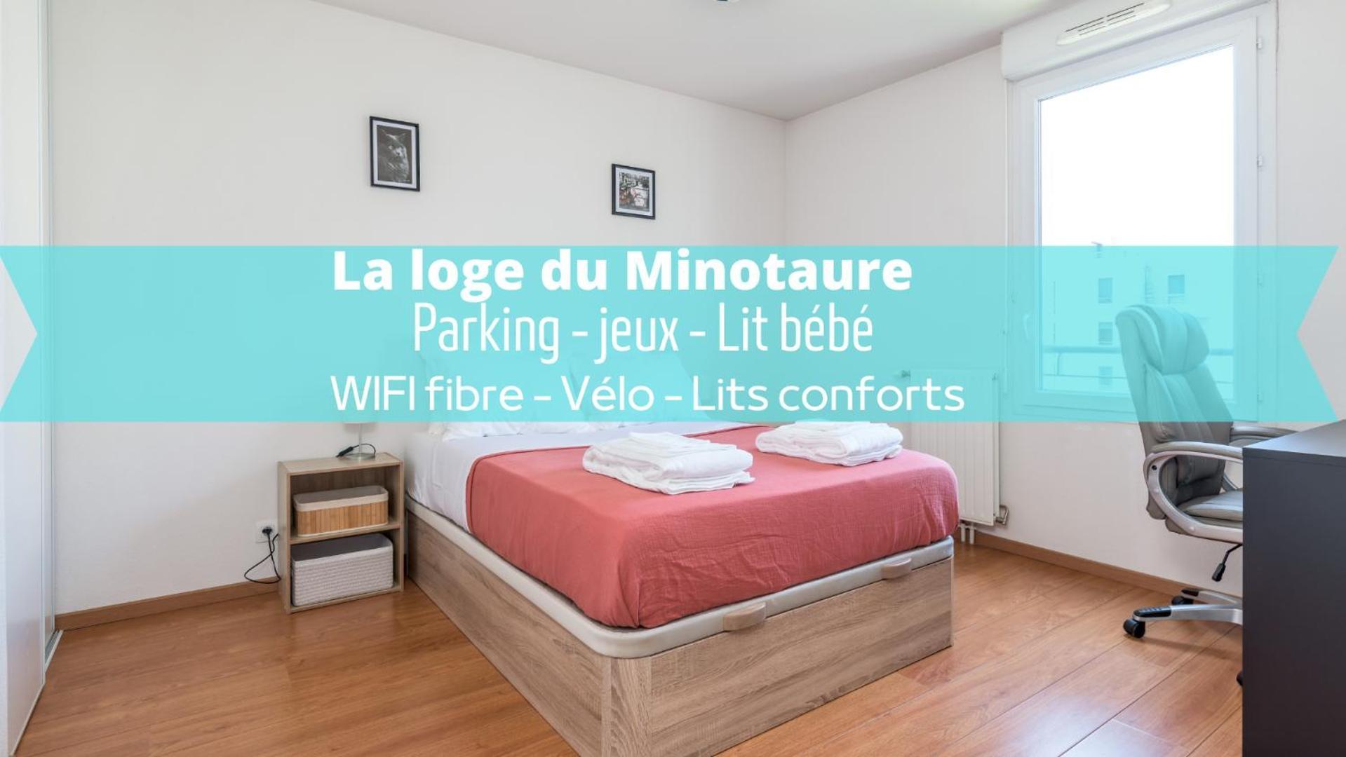 Ferienwohnung La Loge Du Minotaure, Parking Et Bureaux Toulouse Exterior foto